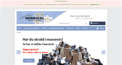 Desktop Screenshot of nordical.dk